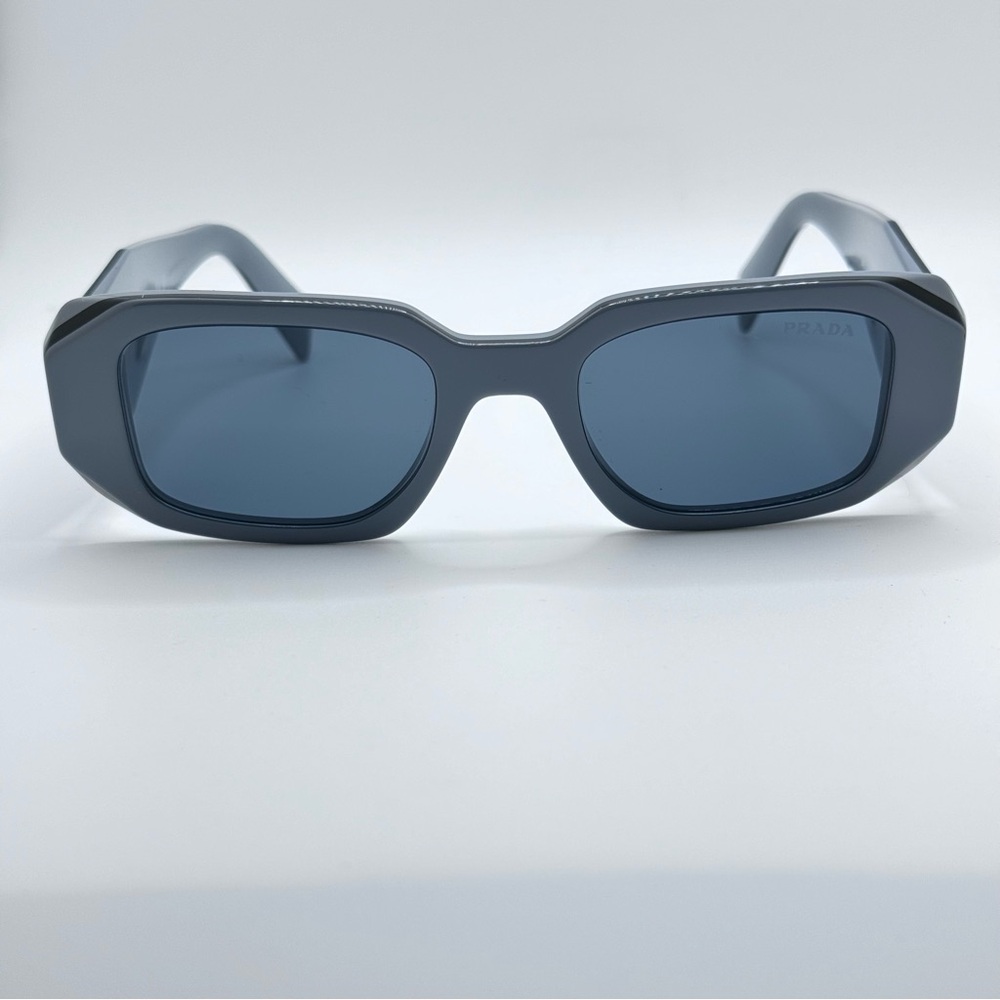 Prada - Sunglasses Symbole PR17WS - Marble Grey / Black, NIB 49-20-145 - Picture 11 of 16
